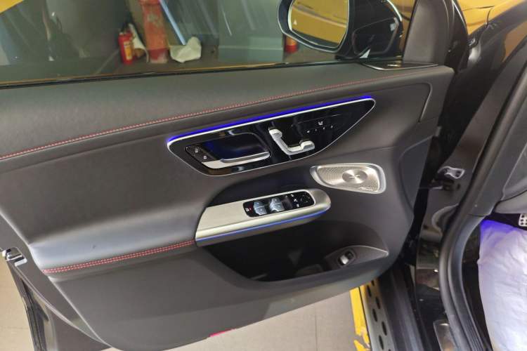 Used Mercedes-Benz GLC Coupe AMG 2024 AMG GLC 43 4MATIC Coupe SUV Left Front Door Interior
