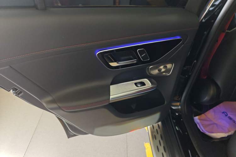 Used Mercedes-Benz GLC Coupe AMG 2024 AMG GLC 43 4MATIC Coupe SUV Left Rear Door Interior