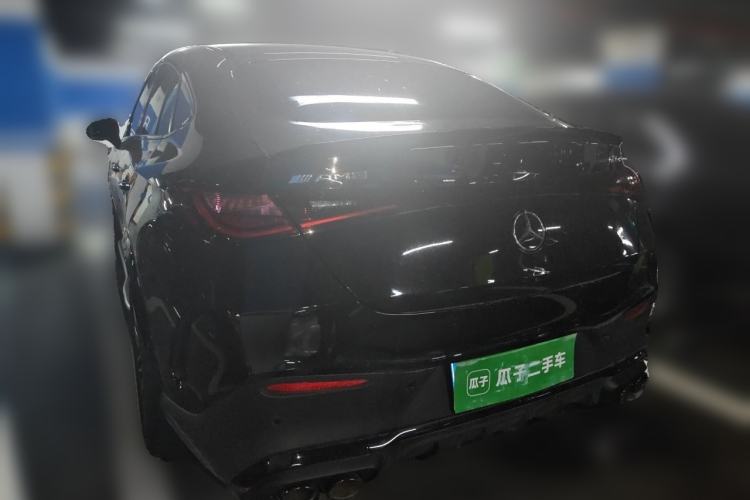 Used Mercedes-Benz GLC Coupe AMG 2024 AMG GLC 43 4MATIC Coupe SUV Rear Left 45 Deg