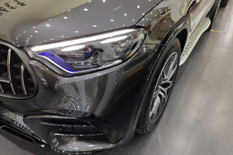 Used Mercedes-Benz GLC Coupe AMG 2024 AMG GLC 43 4MATIC Coupe SUV Left Front Headlight