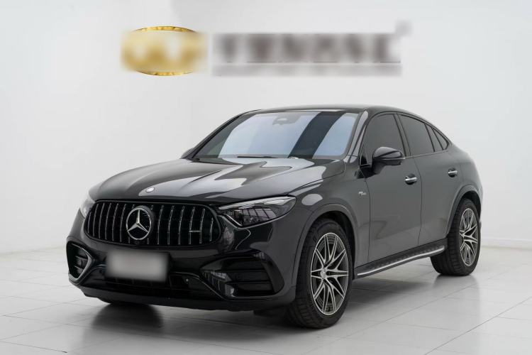 Used Mercedes-Benz GLC Coupe AMG 2024 AMG GLC 43 4MATIC Coupe SUV Left Side