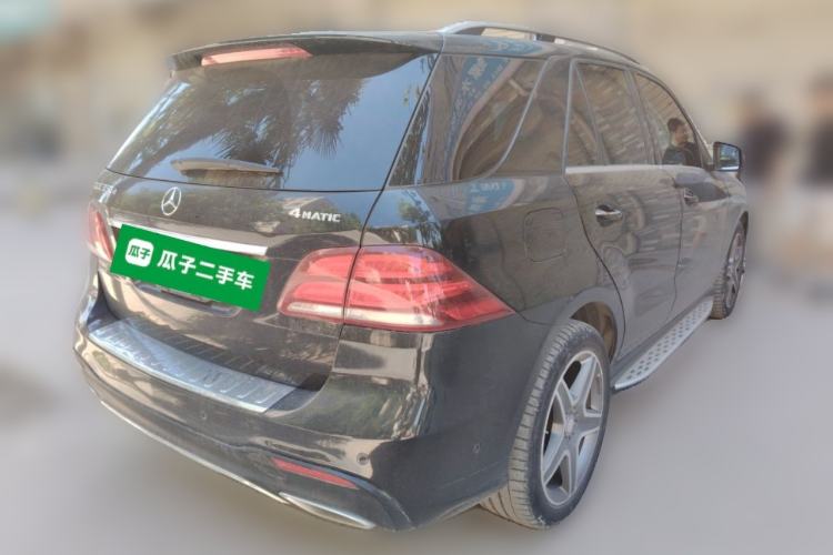 Used Mercedes-Benz GLE 2015 GLE 350 d 4MATIC Rear Right 45 Deg