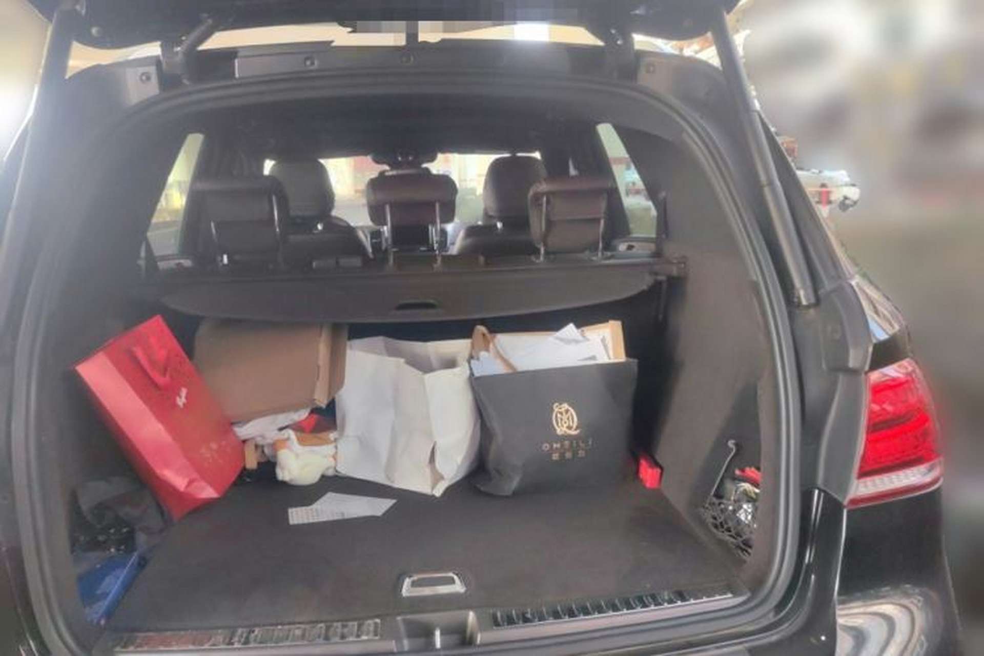 Used Mercedes-Benz GLE 2015 GLE 320 4MATIC Trunk