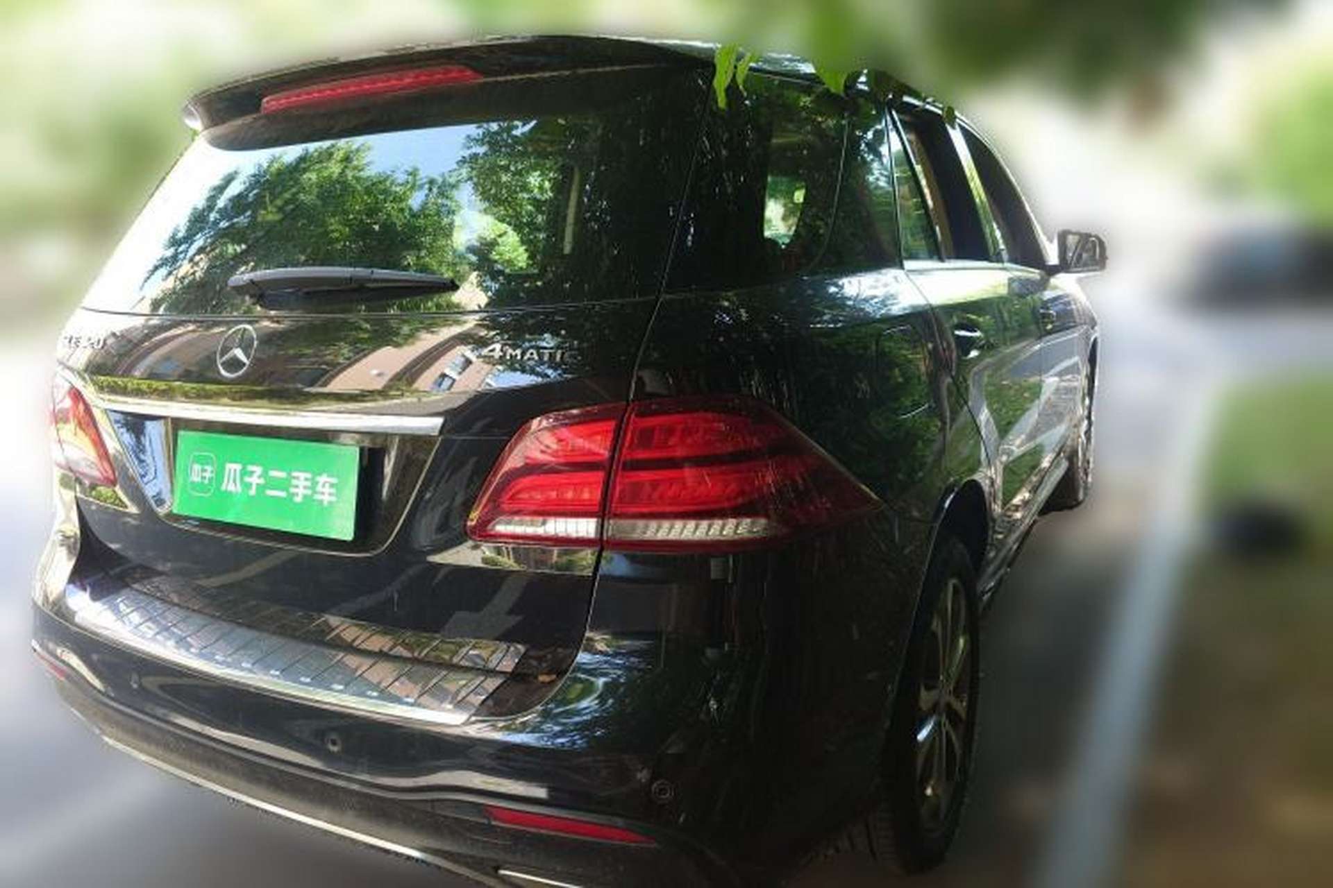 Used Mercedes-Benz GLE 2016 GLE 320 4MATIC Luxury Model Rear Right 45 Deg