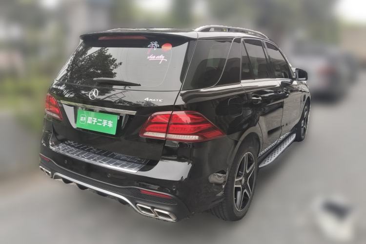 Used Mercedes-Benz GLE 2016 GLE 320 4MATIC Luxury Model Rear Right 45 Deg
