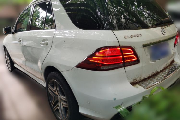 Used Mercedes-Benz GLE 2016 GLE 320 4MATIC Luxury Model Rear Left 45 Deg