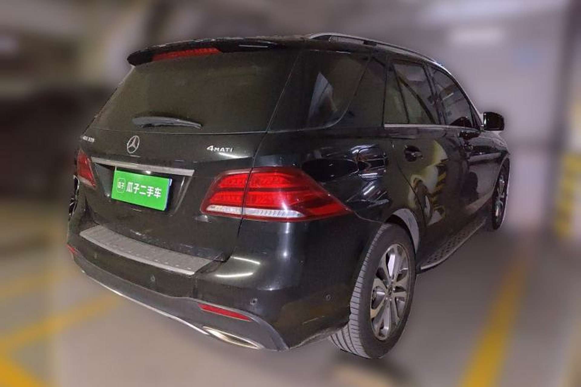 Used Mercedes-Benz GLE 2017 GLE 320 4MATIC Luxury Model Rear Right 45 Deg