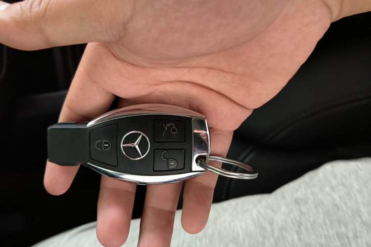 Used Mercedes-Benz GLE 2017 GLE 320 4MATIC Dynamic Model Vehicle Key