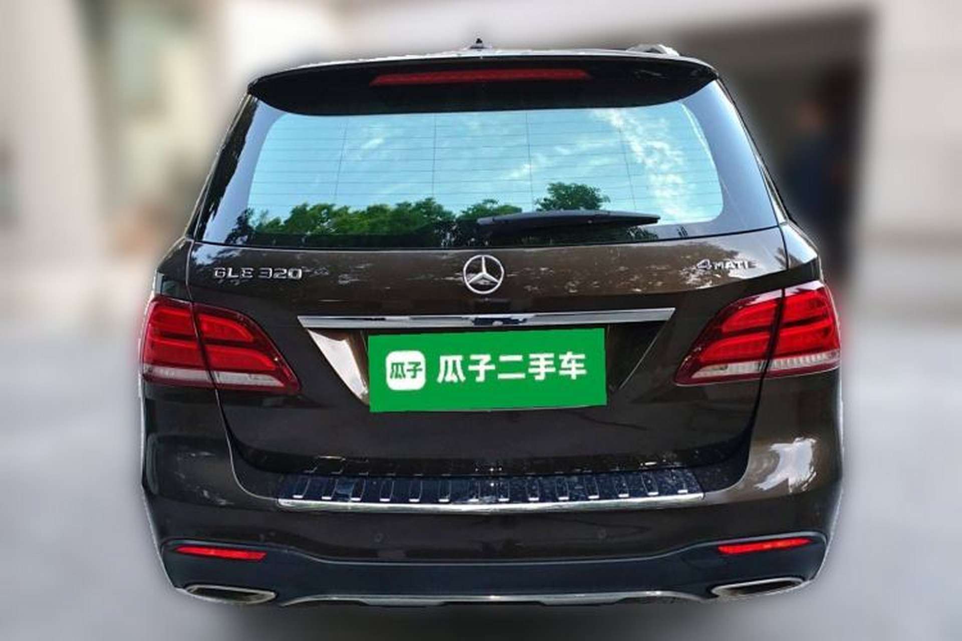 Used Mercedes-Benz GLE 2017 GLE 320 4MATIC Luxury Model Rear