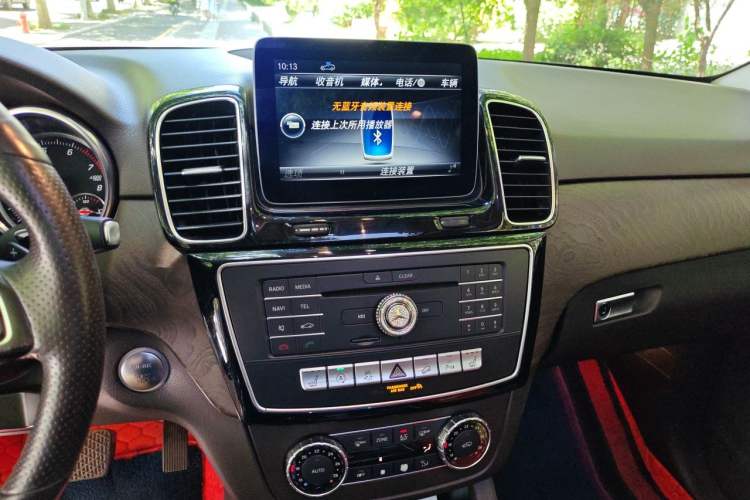Used Mercedes-Benz GLE 2017 GLE 320 4MATIC Dynamic Model Audio And AC Panel