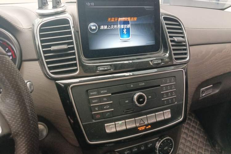 Used Mercedes-Benz GLE 2017 GLE 320 4MATIC Dynamic Model Audio And AC Panel