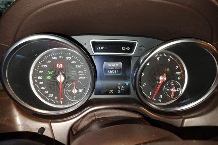 Used Mercedes-Benz GLE 2017 GLE 320 4MATIC Dynamic Model Instrument Cluster
