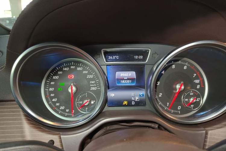 Used Mercedes-Benz GLE 2019 GLE 320 4MATIC Dynamic Edition Prestige Model Instrument Cluster