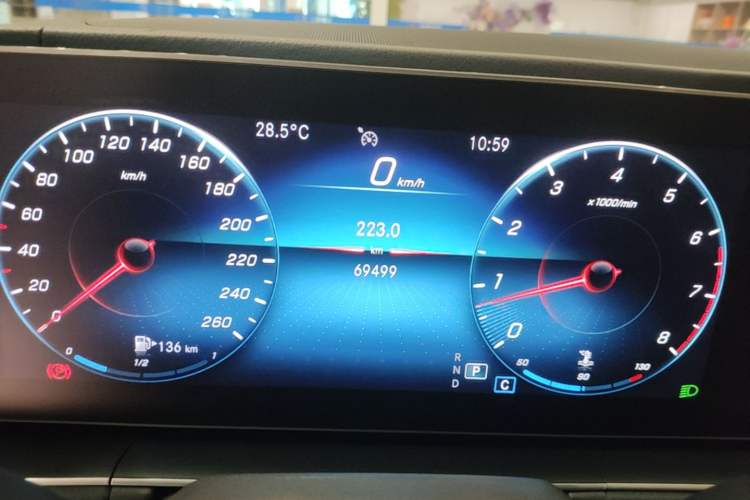 Used Mercedes-Benz GLE 2020 GLE 350 4MATIC Luxury Model Instrument Cluster