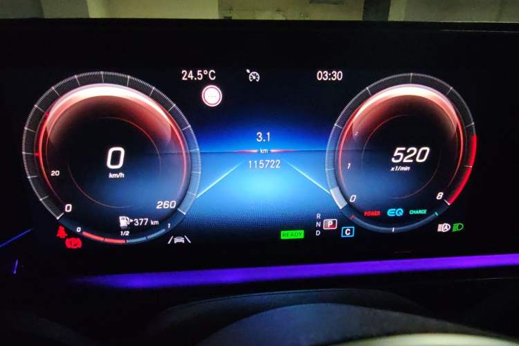 Used Mercedes-Benz GLE 2020 Restyled GLE 450 4MATIC Dynamic Edition Odometer Close Up