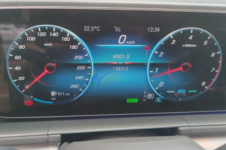 Used Mercedes-Benz GLE 2020 Restyled GLE 450 4MATIC Dynamic Edition Odometer Close Up