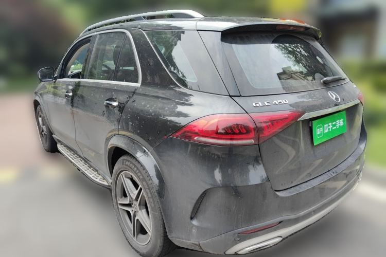 Used Mercedes-Benz GLE 2020 GLE 450 4MATIC Stylish Model Rear Left 45 Deg