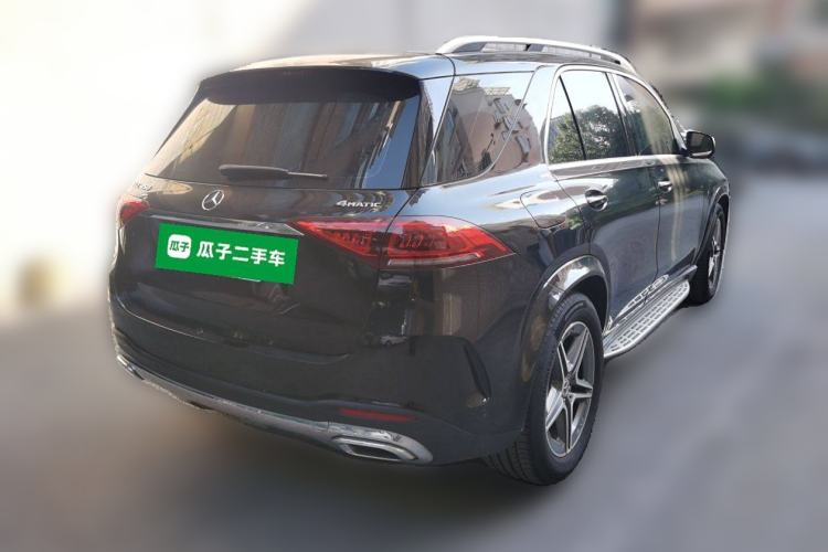 Used Mercedes-Benz GLE 2020 GLE 450 4MATIC Stylish Model Rear Right 45 Deg