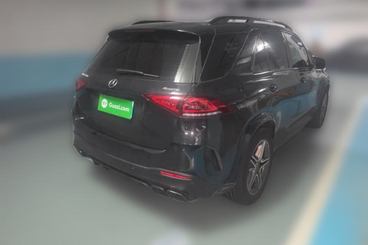 Used Mercedes-Benz GLE 2020 GLE 450 4MATIC Stylish Model Rear Right 45 Deg