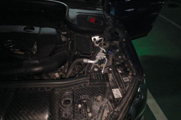 Used Mercedes-Benz GLE 2020 GLE 350 4MATIC Luxury Model Engine Bay Left