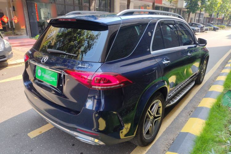 Used Mercedes-Benz GLE 2020 GLE 450 4MATIC Stylish Model Rear Right 45 Deg