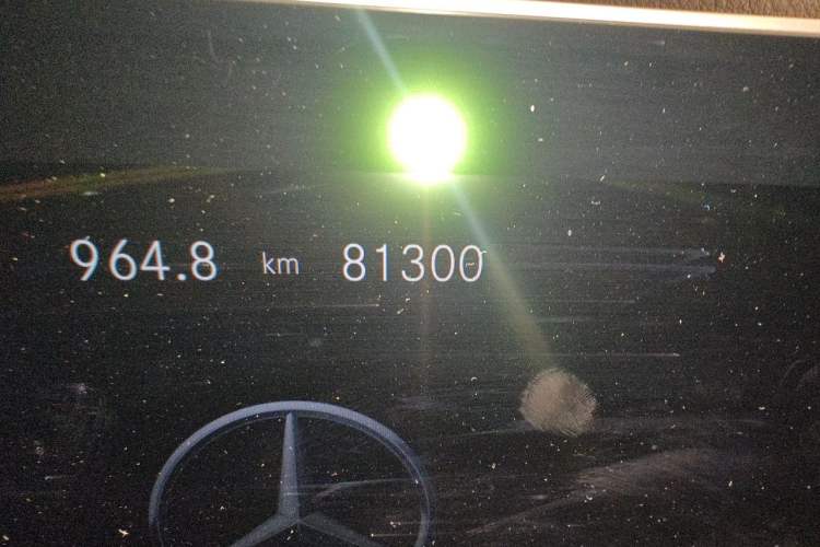 Used Mercedes-Benz GLE 2020 Restyled GLE 450 4MATIC Luxury Edition Odometer Close Up