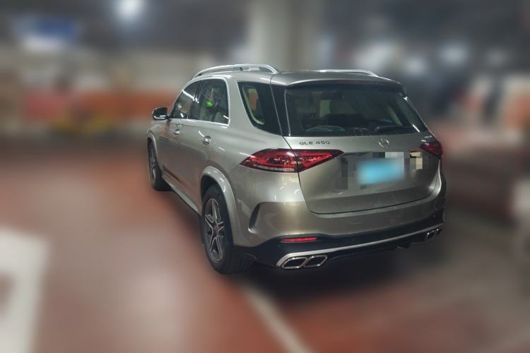 Used Mercedes-Benz GLE 2020 GLE 450 4MATIC Stylish Model Rear Left 45 Deg