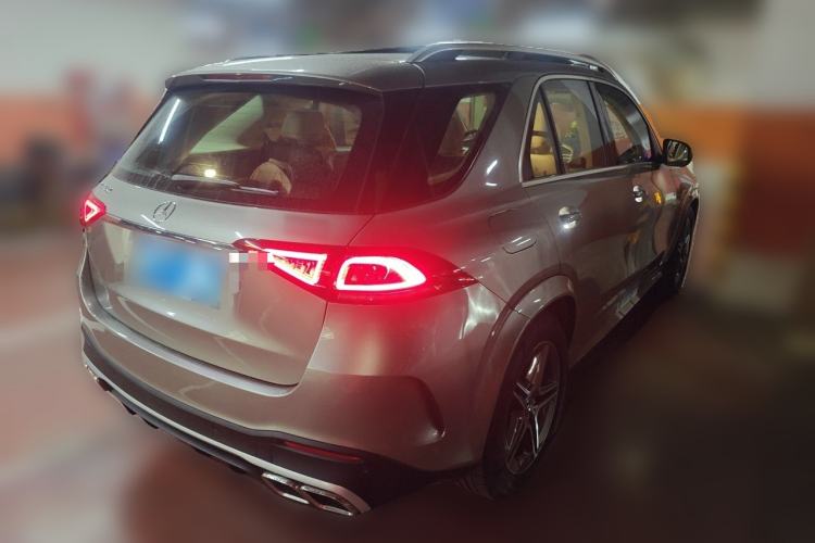 Used Mercedes-Benz GLE 2020 GLE 450 4MATIC Stylish Model Rear Right 45 Deg