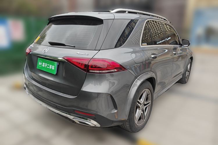 Used Mercedes-Benz GLE 2020 GLE 350 4MATIC Luxury Model Rear Right 45 Deg