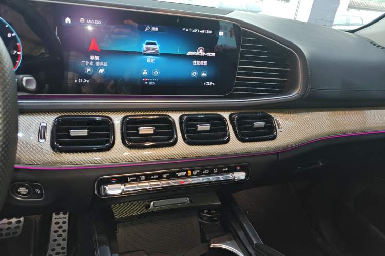 Used Mercedes-Benz GLE 2020 GLE 350 4MATIC Fashion Model Audio And AC Panel