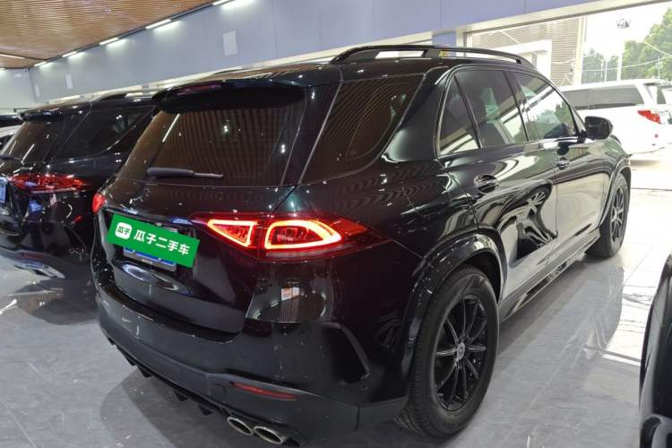 Used Mercedes-Benz GLE 2020 GLE 350 4MATIC Fashion Model Rear Right 45 Deg