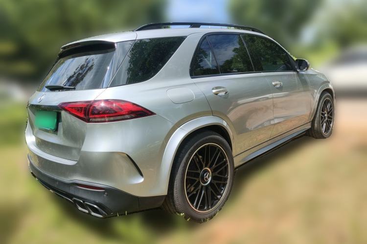 Used Mercedes-Benz GLE 2020 GLE 350 4MATIC Luxury Model Rear Right 45 Deg