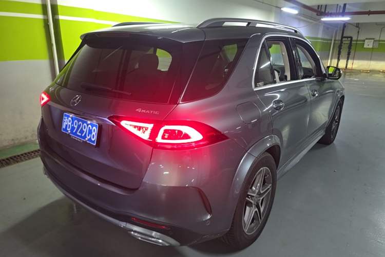 Used Mercedes-Benz GLE 2020 GLE 450 4MATIC Stylish Model Rear Right 45 Deg