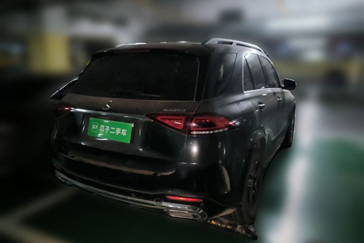 Used Mercedes-Benz GLE 2020 GLE 450 4MATIC Stylish Model Rear Right 45 Deg