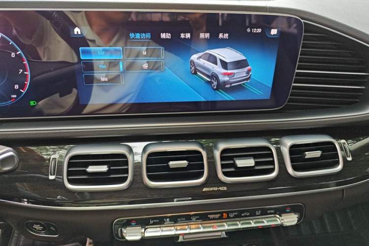 Used Mercedes-Benz GLE 2020 GLE 350 4MATIC Fashion Model Audio And AC Panel