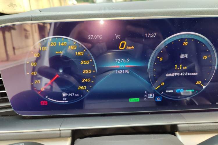 Used Mercedes-Benz GLE 2020 Restyled GLE 450 4MATIC Dynamic Edition Odometer Close Up