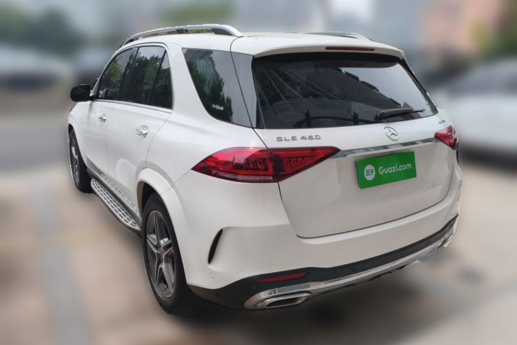 Used Mercedes-Benz GLE 2020 GLE 450 4MATIC Stylish Model Rear Left 45 Deg
