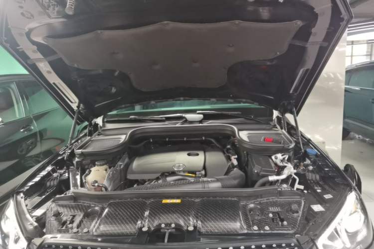 Used Mercedes-Benz GLE 2021 GLE 350 4MATIC Luxury Model Engine Bay