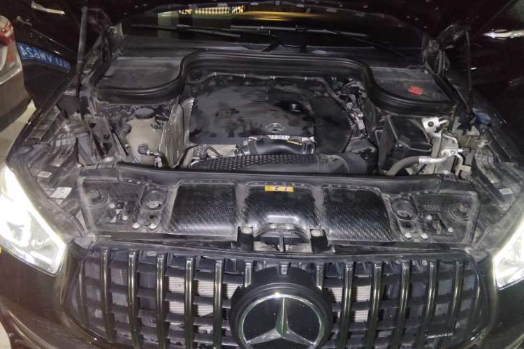 Used Mercedes-Benz GLE 2021 GLE 350 4MATIC Luxury Model Engine Bay