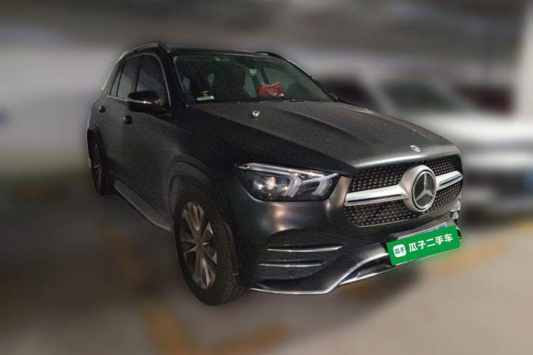 Used Mercedes-Benz GLE 2021 GLE 350 4MATIC Stylish Model Front Right 45 Deg