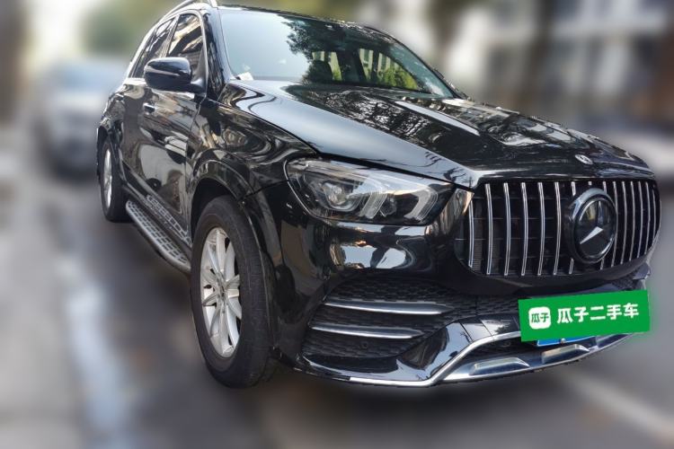 Used Mercedes-Benz GLE 2021 GLE 350 4MATIC Stylish Model Front Right 45 Deg