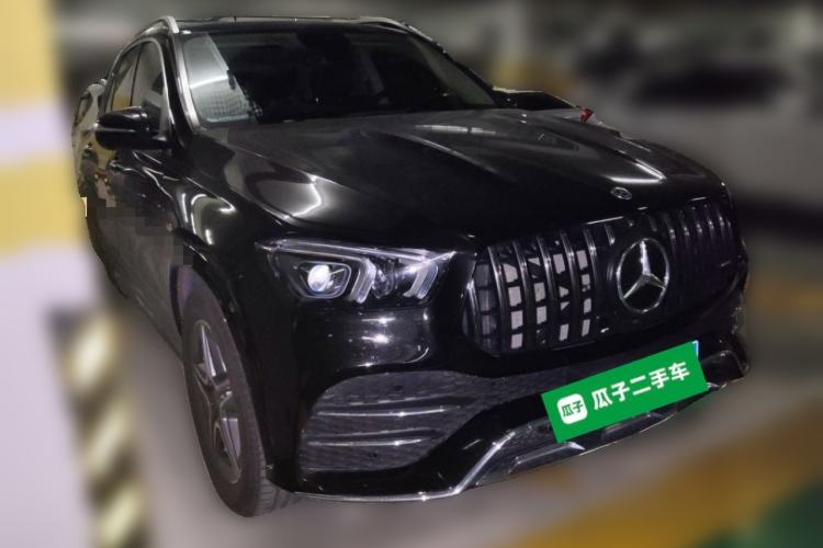 Used Mercedes-Benz GLE 2021 GLE 350 4MATIC Luxury Model Front Right 45 Deg