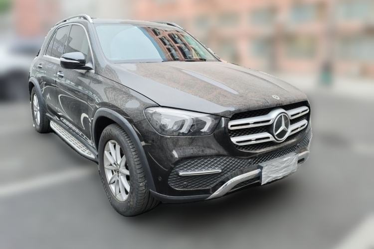 Used Mercedes-Benz GLE 2021 GLE 350 4MATIC Stylish Model Front Right 45 Deg