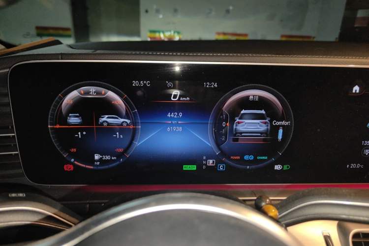 Used Mercedes-Benz GLE 2021 GLE 450 4MATIC Stylish Model Instrument Cluster
