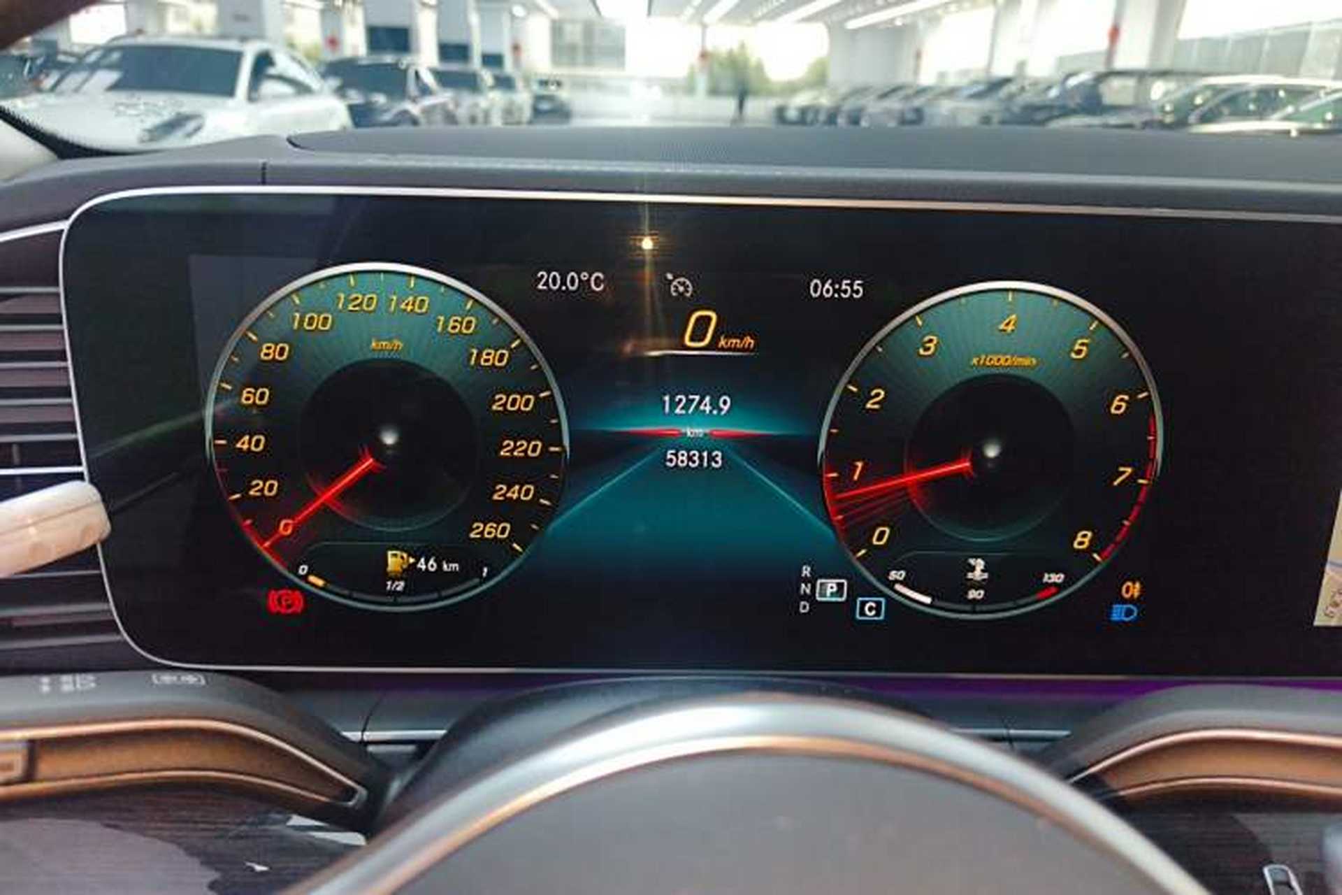 Used Mercedes-Benz GLE 2021 GLE 350 4MATIC Stylish Model Instrument Cluster