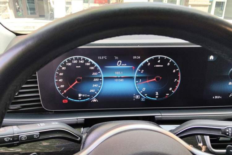 Used Mercedes-Benz GLE 2021 GLE 350 4MATIC Stylish Model Instrument Cluster