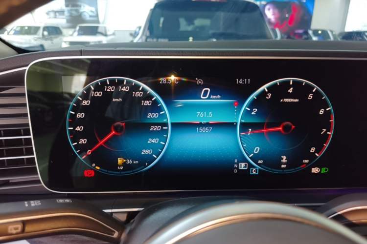 Used Mercedes-Benz GLE 2021 GLE 350 4MATIC Stylish Model Instrument Cluster