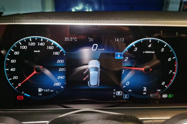 Used Mercedes-Benz GLE 2021 GLE 350 4MATIC Stylish Model Instrument Cluster