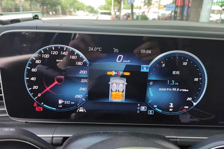 Used Mercedes-Benz GLE 2021 GLE 350 4MATIC Stylish Model Instrument Cluster