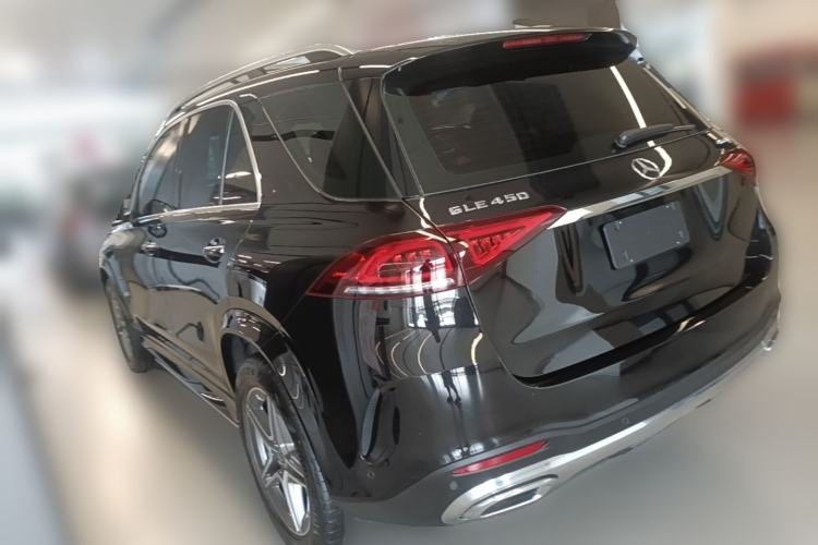 Used Mercedes-Benz GLE 2021 GLE 450 4MATIC Stylish Model Rear Left 45 Deg